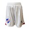 Short Infantil Umbro Nacional Home JRS Blanco - Rojo