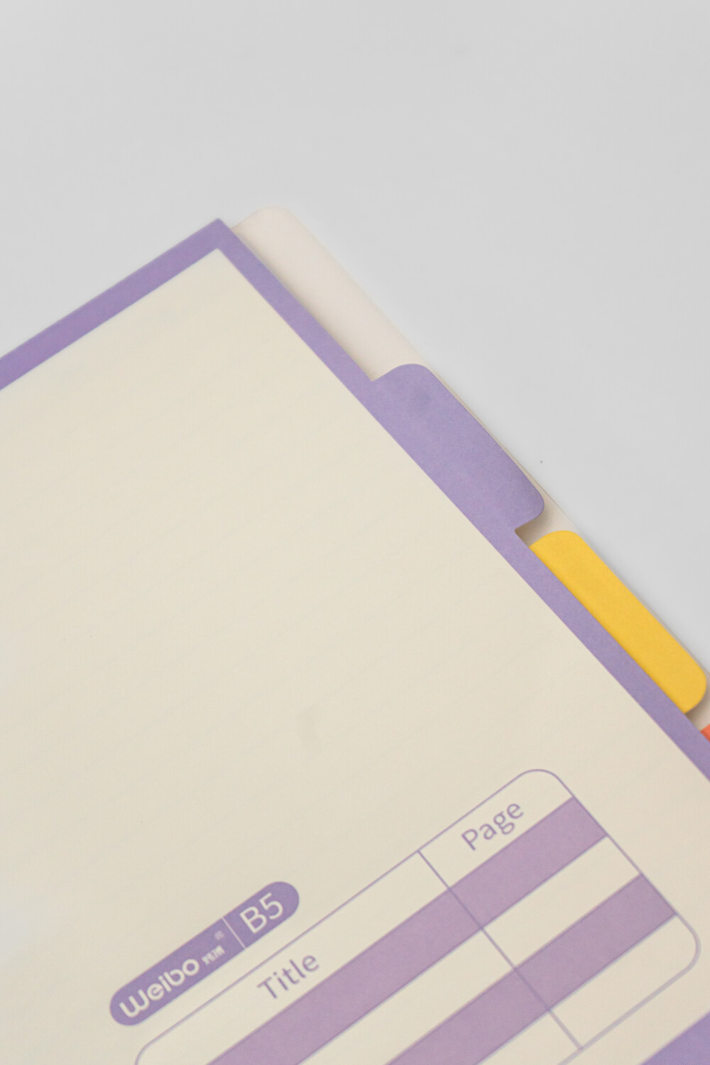 Cuaderno Office - B5 Violeta