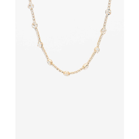 Collares Cortos Strass Cristal