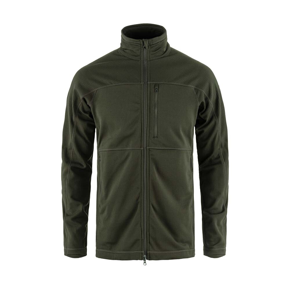 Casaca Fjallraven Abisko Lite Fleece Jacket M Hombre Deep Forest