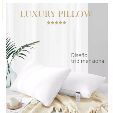 Almohada LZ 002 Fibra Siliconada Premium 50x70 Almohada LZ 002 Fibra Siliconada Premium 50x70