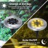 Foco Luz Solar Para Jardín Piso Embutir A Batería 8 Led X4 Foco Luz Solar Para Jardín Piso Embutir A Batería 8 Led X4