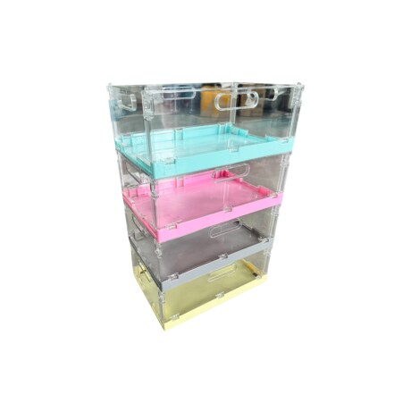 Organizador S apilable rosa