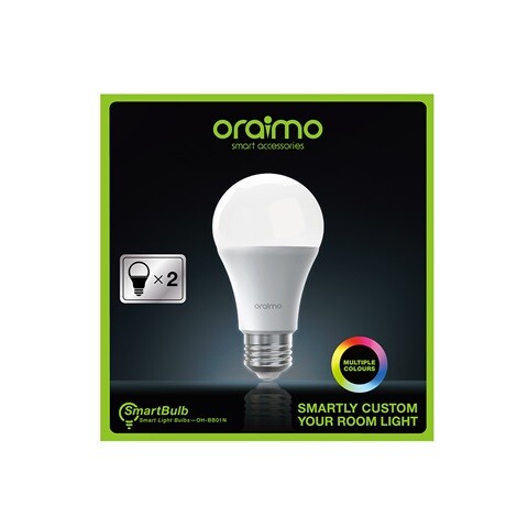 SMART BULB ORAIMO X2 6 COLORES OHBB01N Smart Bulb Oraimo X2 6 Colores Ohbb01n