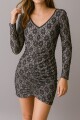 Vestido Shadow Plateado