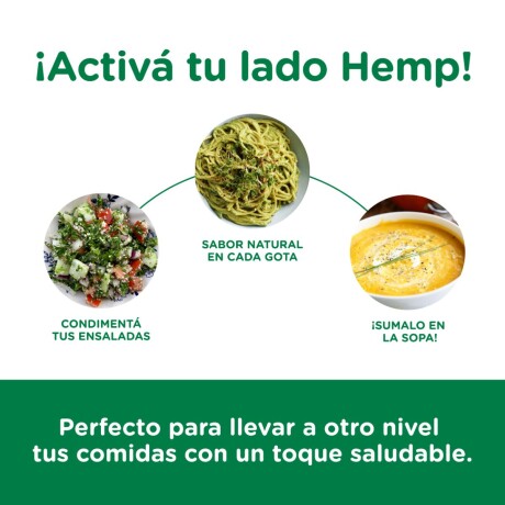 Hemp Seed Oil - Aceite de semilla de cáñamo Hemp Seed Oil - Aceite de semilla de cáñamo