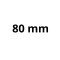 Vidrio Reloj 80mm