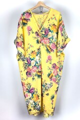 VESTIDO LINO BOREAL AMARILLO