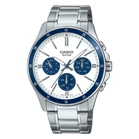 Reloj Casio en Acero Inoxidable Plateado 0