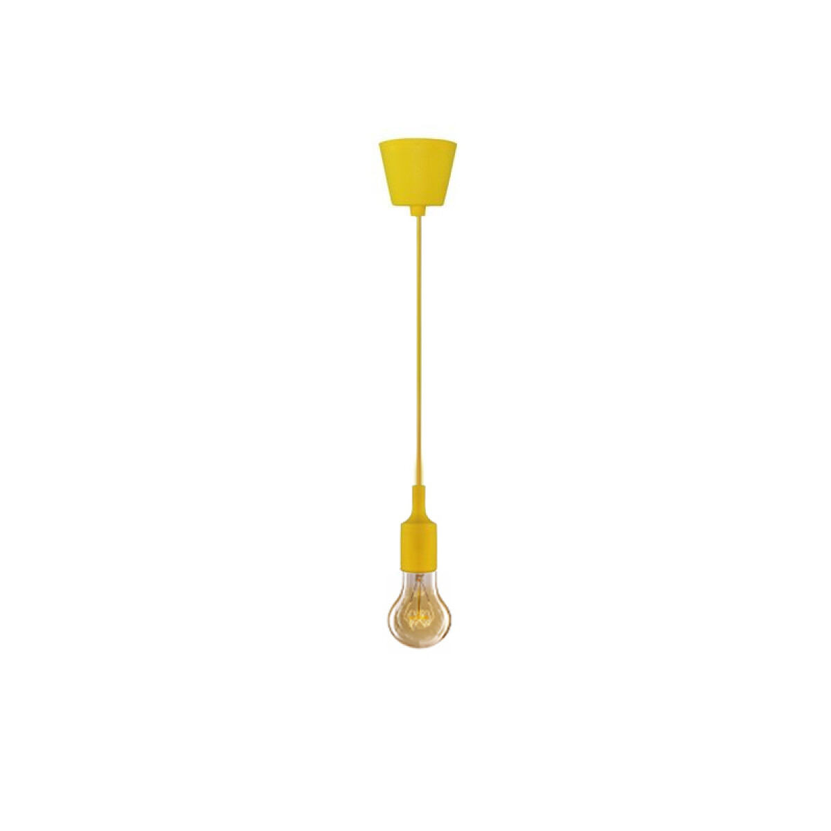 Lámpara Colgante Decorativa Rainbow Amarilla 