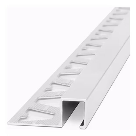 Aluminio Guardacanto Quadra 10x10mm x 2,5m Cromo Mate Aluminio Guardacanto Quadra 10x10mm X 2,5m Cromo Mate