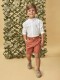 Camisa Panadera Lino Blanco