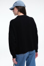 SWEATER TRENZAS Negro