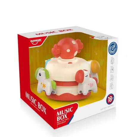 Juguete Carrusel Caja Musical Huanger CORAL