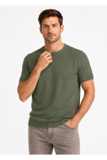 Remera tejida a la Base VERDE