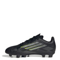Championes de Fútbol 11 Infantiles Adidas F50 Club Negro - Plateado - Amarillo Limon