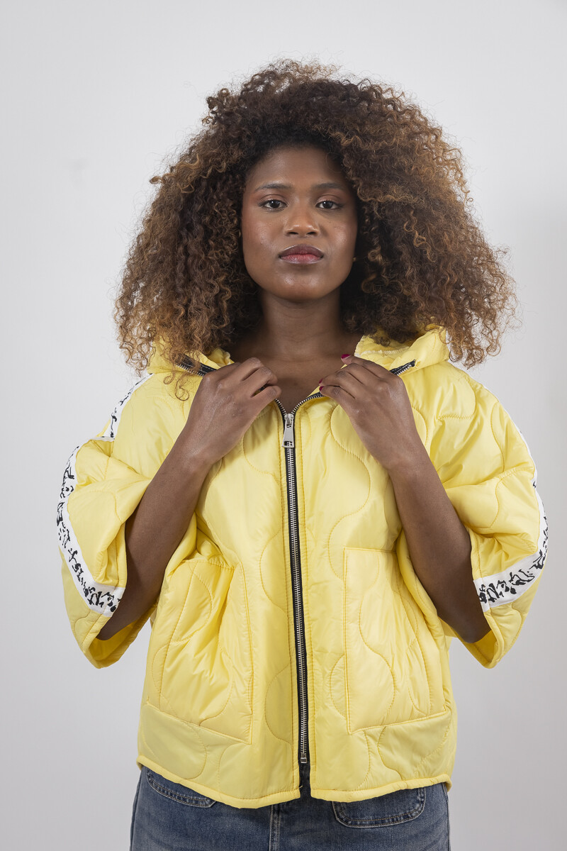 CHALECO VISCOSA LIRIO - AMARILLO 