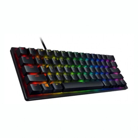 Teclado RAZER Huntsman Mini Red Switches Conector Tipo C Con RGB Teclado RAZER Huntsman Mini Red Switches Conector Tipo C Con RGB