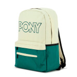 Pony mochila Soho - Verde/Gris Verde-Gris