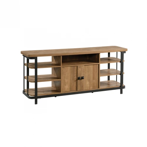 Rack Tv Múltiple Estantería y Puertas - Sauder - Linea Station House Rack Tv Múltiple Estantería y Puertas - Sauder - Linea Station House