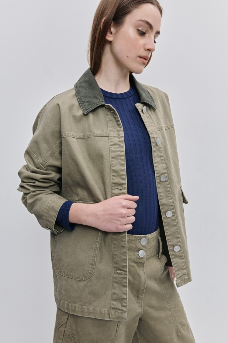 CAMPERA PEDRERA Verde Seco