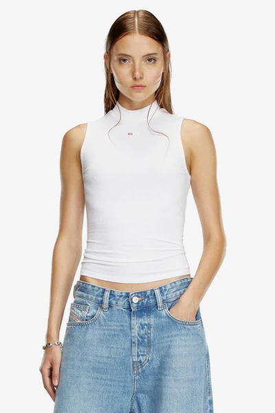 TOP T-MOKKY-SL-MICRODIV Blanco