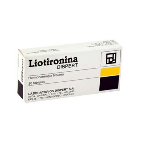 Liotironina Dispert 30 Tabletas Liotironina Dispert 30 Tabletas