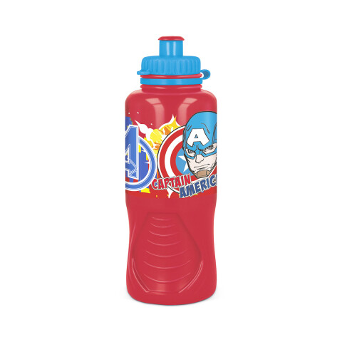 Botella Plástica Ergonómica Avengers 430 ml Avenger 01