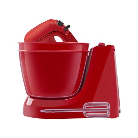 Mini Batidora Arno | 4 velocidades + Pulsar | Con 2 bowls de 4 Lts. | Color roja. Mini Batidora Arno | 4 velocidades + Pulsar | Con 2 bowls de 4 Lts. | Color roja.