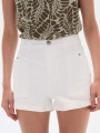 Short Bauruch Marfil / Off White