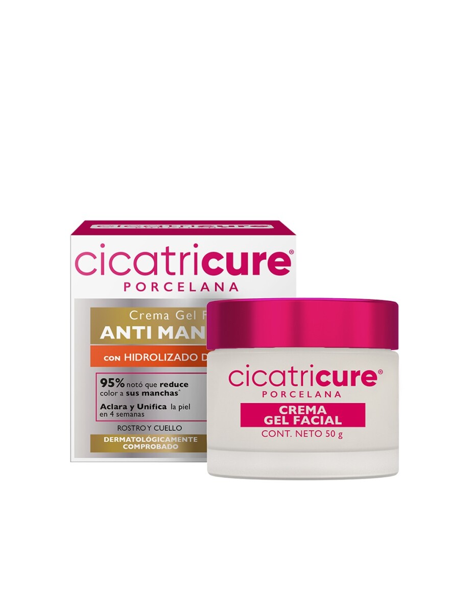 Cicatricure Porcelana Crema Antiarrugas FPS50 40 gr | Protección Solar Alta y Efecto Anti-Edad