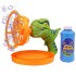 Pistola Burbujero Lanza Burbujas Dinosaurio Infantil Niños Variante Color Verde