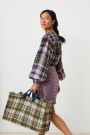 BOLSO SECRET CHECKS Verde