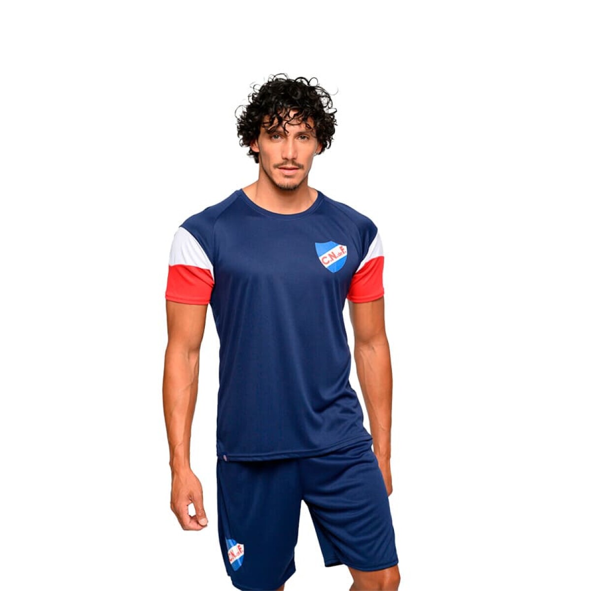 Remera Umbro Nacional de Hombre - 4N100016 - Azul-rojo 