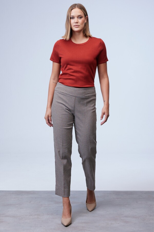 Pantalon Gales MARRON/MULTI