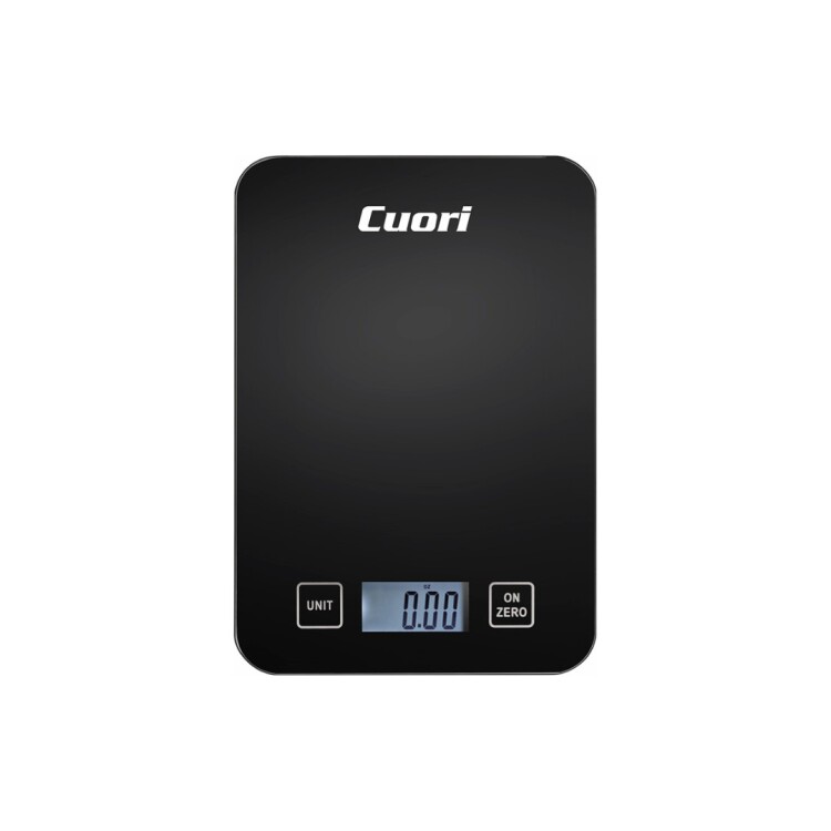 BALANZA DE COCINA DIGITAL CUORI CUO-852 NEGRO
