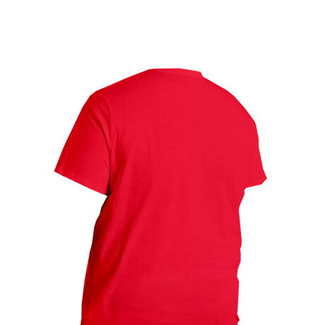 Camiseta Básica Plus Talles Especiales Rojo