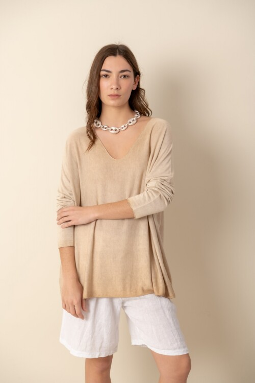 Sweater dama Beige