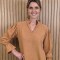 Blusa Copenhague Camel