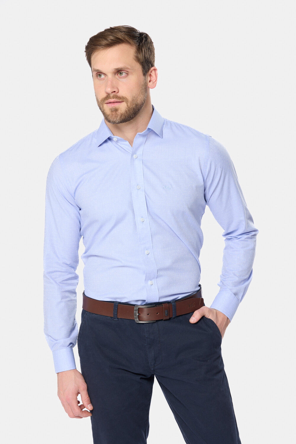 CAMISA FANTASÍA Celeste