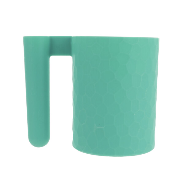 Porta cepillo con vaso verde