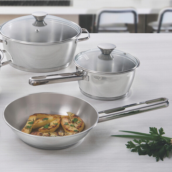 Sartén ac. inox. ø24cm. 2,1 lts. "allegra" -TRAMONTINA TF1834