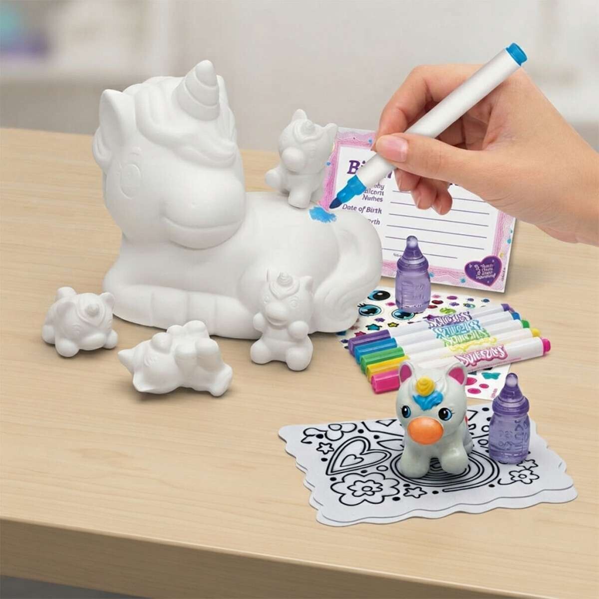 Unicornio Para Pintar Con Animalitos - My Look Lexibook 