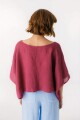 Blusa Beach Magenta