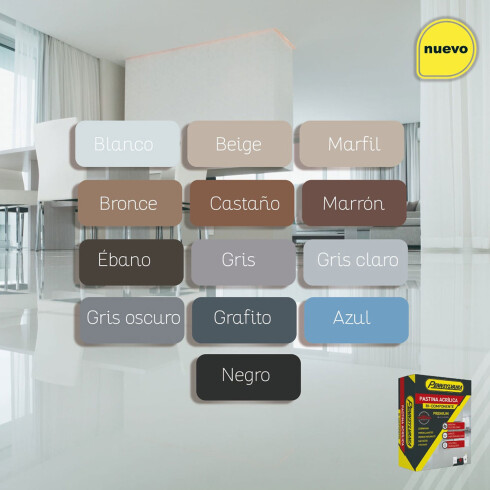 Pastina Acrilica Bi-Componente Marfil 000