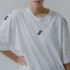 Remera Pulau Boxy Back Blanco