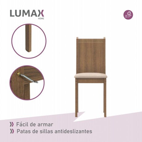 Juego de comedor Mesa de madera y 6 sillas rústicas Juego de comedor Mesa de madera y 6 sillas rústicas