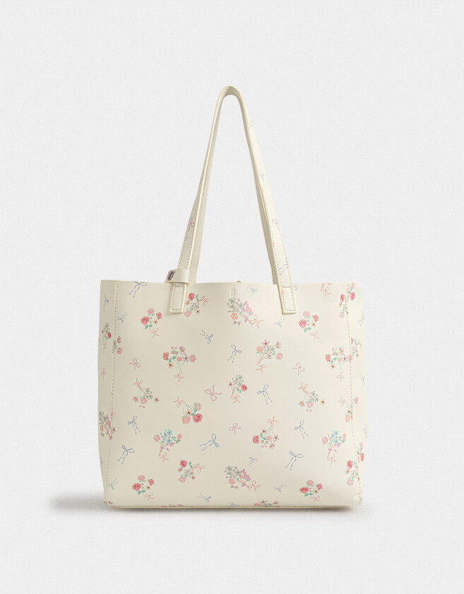 Shopper Cartera Shopper Estampada - Estampado Flores