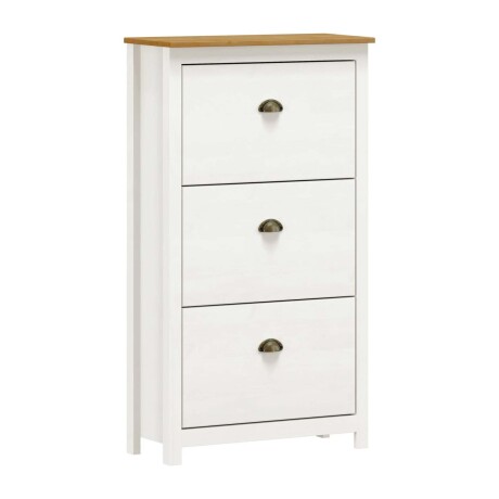 ZAPATERA 3 PUERTAS MADERA NATURAL-BEIGE TOPAZIO