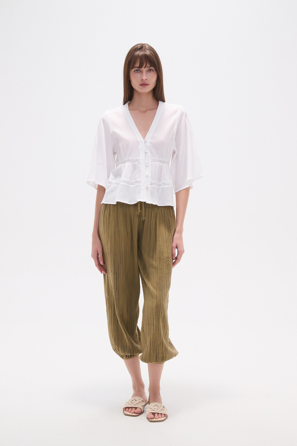 Camisa Avely Marfil / Off White